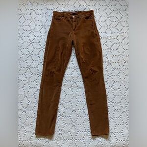 7 For All Mankind HW Skinny corduroy jeans, sz 26